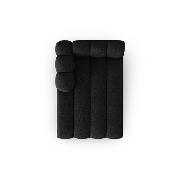 Gultas juodos spalvos/antracito spalvos (su kairiuoju kampu) Lupine – Micadoni Home-image-2