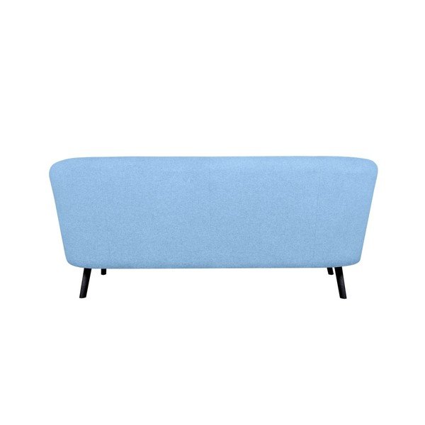 Šviesiai mėlyna trijų vietų sofa "Kooko Home Rock-image-4