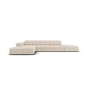 Kampinė sofa smėlio spalvos (su kairiuoju kampu) Chicago – Cosmopolitan Design