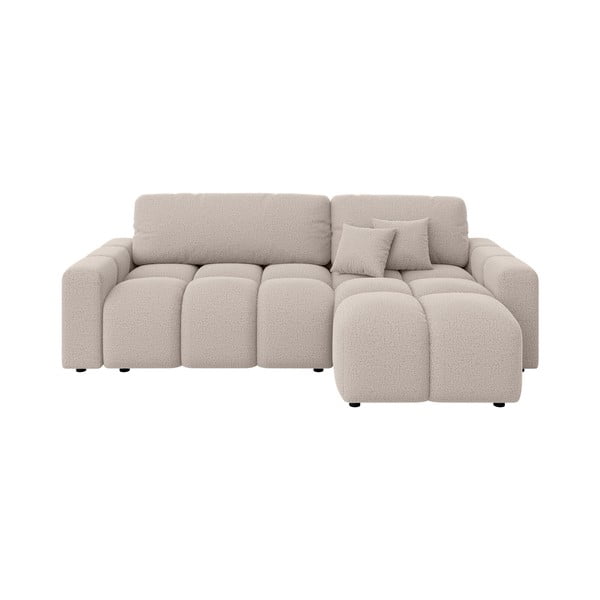 Sulankstoma kampinė sofa smėlio spalvos (kintama) Luki – Ropez-image-2