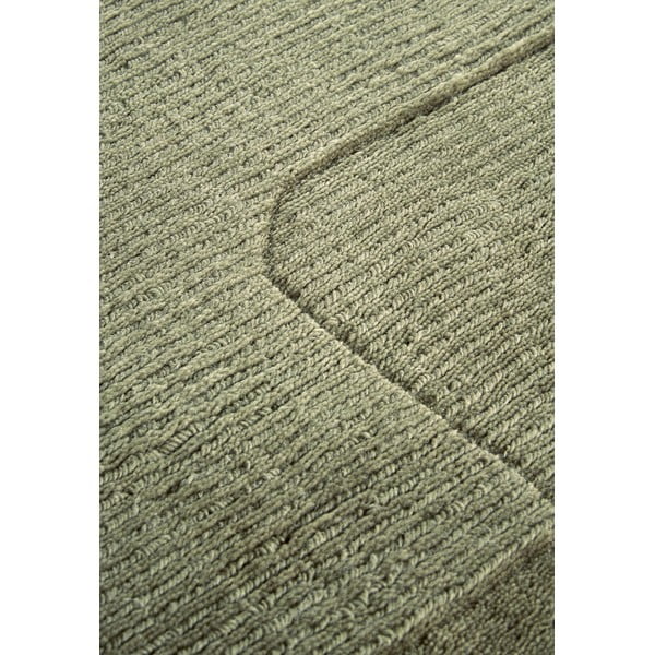 Rankų darbo iš vilnos kilimas žalios spalvos 160x230 cm Charlotte – Villeroy&Boch-image-4