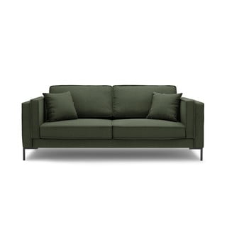Tamsiai žalia sofa Milo Casa Attilio, 160 cm