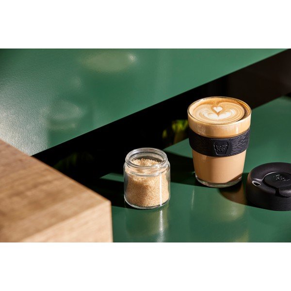 Kelioninis puodelis (ne termo) juodos spalvos 340 ml Brew Black M – KeepCup-image-1