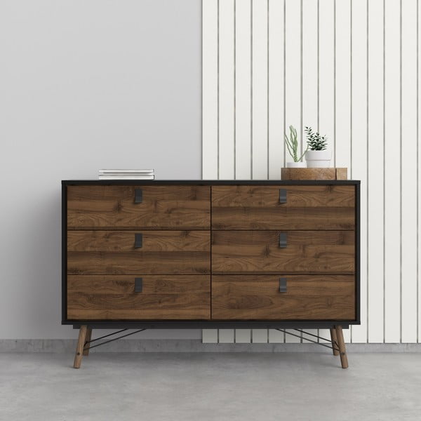 Tamsiai ruda komoda Tvilum Ry, 150 x 95 cm-image-1