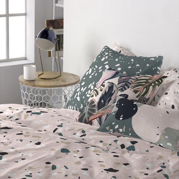 2 medvilninių užvalkalų rinkinys Blanc Granite-image-1