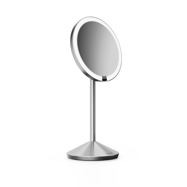 Kosmetinis veidrodis (didinimas  5x) su apšvietimu/didinantis ø 12 cm – simplehuman-image-3