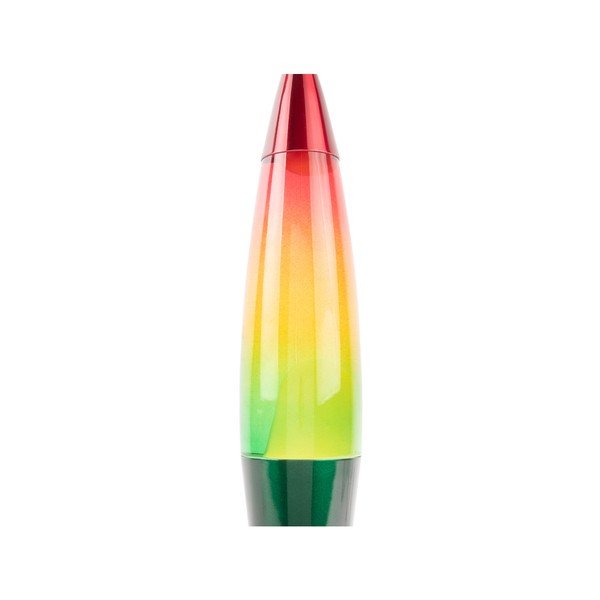 Žalios spalvos iš stiklo lavos lempa (aukštis 41,5 cm) Rainbow Rocket Lava – Leitmotiv-image-2