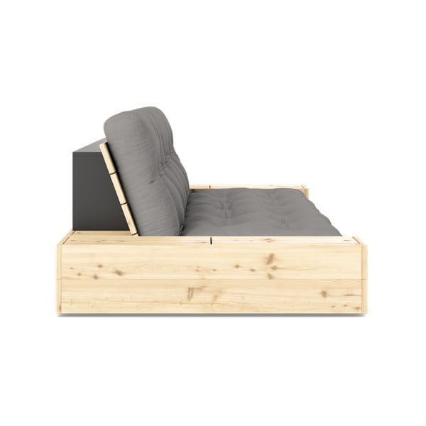 Sulankstoma sofa pilkos spalvos 244 cm Base – Karup Design-image-3
