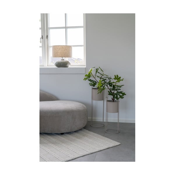 Iš metalo gėlių vazonų dangteliai 2 vnt. ø 21,5 cm Rabo – House Nordic-image-2