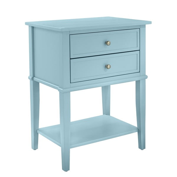Naktinis staliukas šviesiai mėlynos spalvos Franklin – Støraa