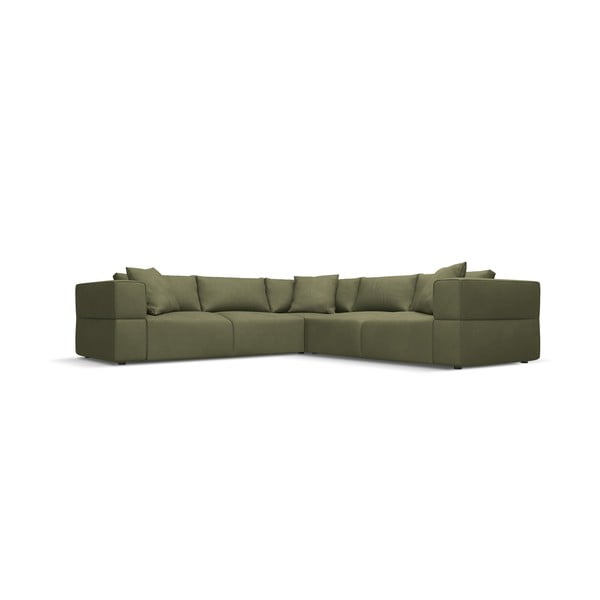 Kampinė sofa šviesiai žalios spalvos (kintama) Esther – Milo Casa-image-2