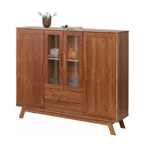 Ruda medinė spintelė "Støraa Olive-image-3