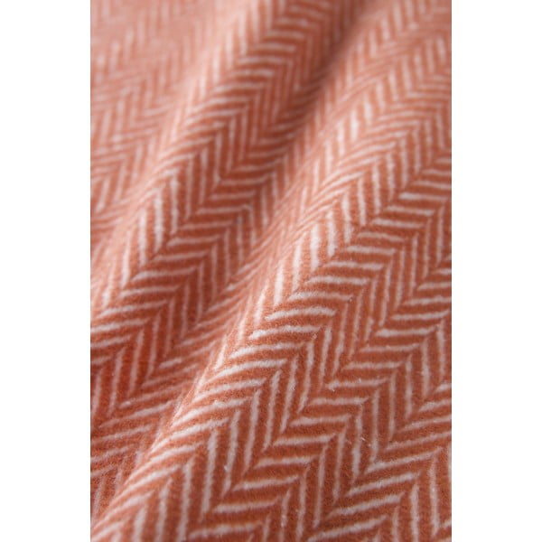 Oranžinis medvilninis pledas Euromant Skyline, 140 x 180 cm-image-3