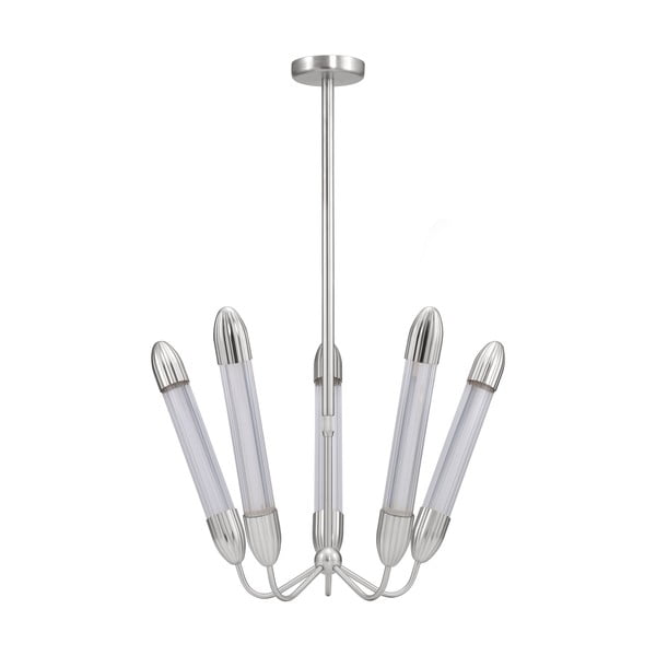 Sidabrinės spalvos iš plieno kabantis šviestuvas ø 69 cm su stiklo gaubtu Lemon Squeeze – UMAGE-image-3