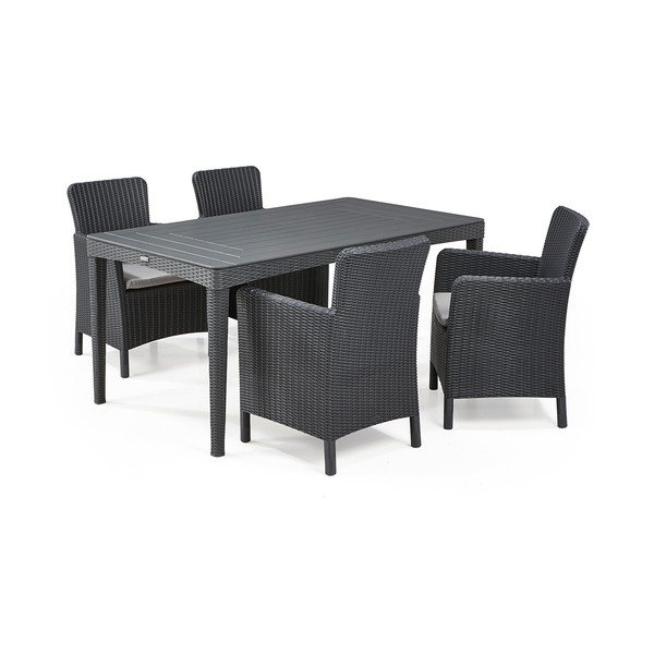 Sodo valgomojo stalas 90x160 cm Girona – Keter-image-2