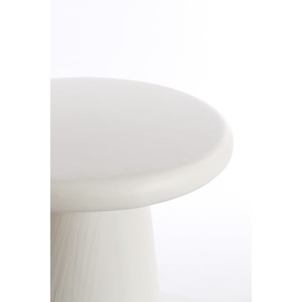 Apvalios formos kavos staliukas baltos spalvos ø 60 cm Kulona – Light & Living-image-3