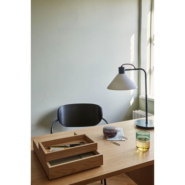 Stalinis šviestuvas smaragdinės spalvos (aukštis 44 cm) su stiklo gaubtu Spot – Hübsch-image-4