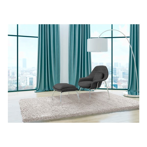 Baltas kilimas Universal Floki Liso, 60 x 120 cm-image-1