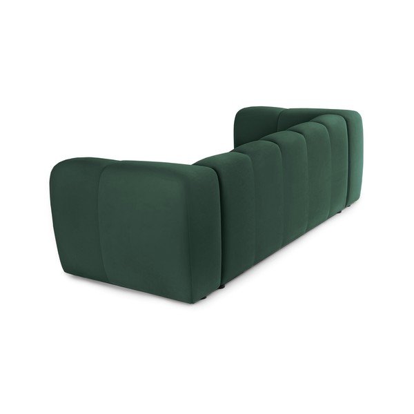 Žalios spalvos iš velveto sofa 225 cm Cube – Bonami Selection-image-4