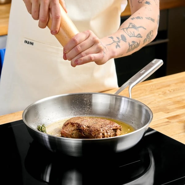 Keptuvė iš nerūdijančio plieno ø 30 cm Lucca 3.0 – FABINI-image-1