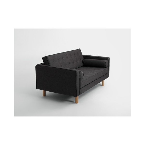 Tamsiai pilka dvivietė sofa Custom Form Topic-image-3