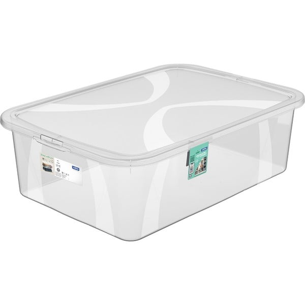 Plastikinė sandėliavimo dėžė su dangčiu 29 l Lona - Rotho
