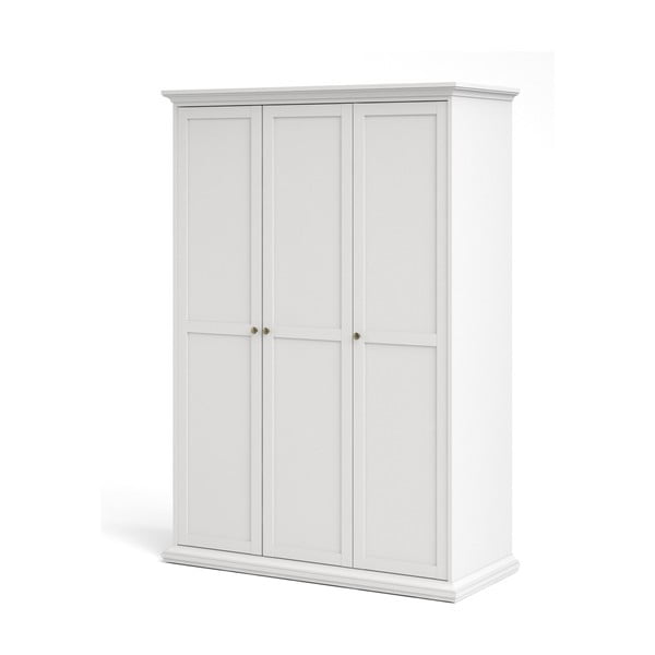 Drabužių spinta baltos spalvos 139x201 cm Paris – Tvilum-image-3