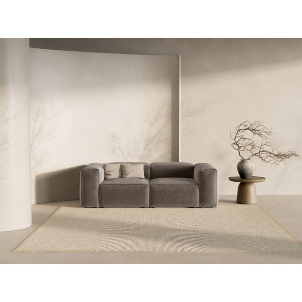 Rudos spalvos sofa 224 cm Bergamo – Cosmopolitan Design-image-1