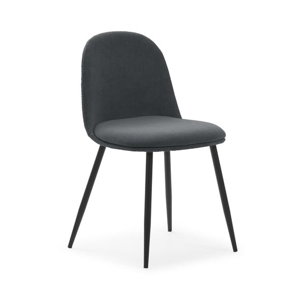 Valgomojo kėdės tamsiai pilkos spalvos 4 vnt. Malila – Marckeric