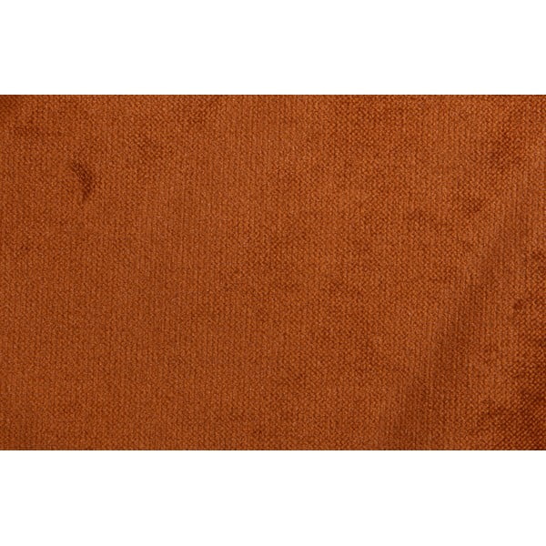 Oranžinės spalvos iš velveto sofa 277 cm Rodeo – WOOOD-image-1