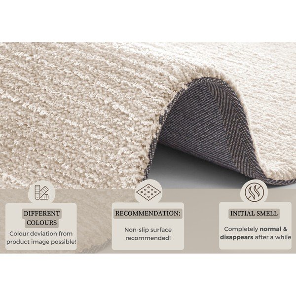 Smėlio spalvos kilimas Mint Rugs Supersoft, 80 x 250 cm-image-3