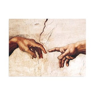 Sieninė reprodukcija ant drobės Michelangelo, 40 x 30 cm