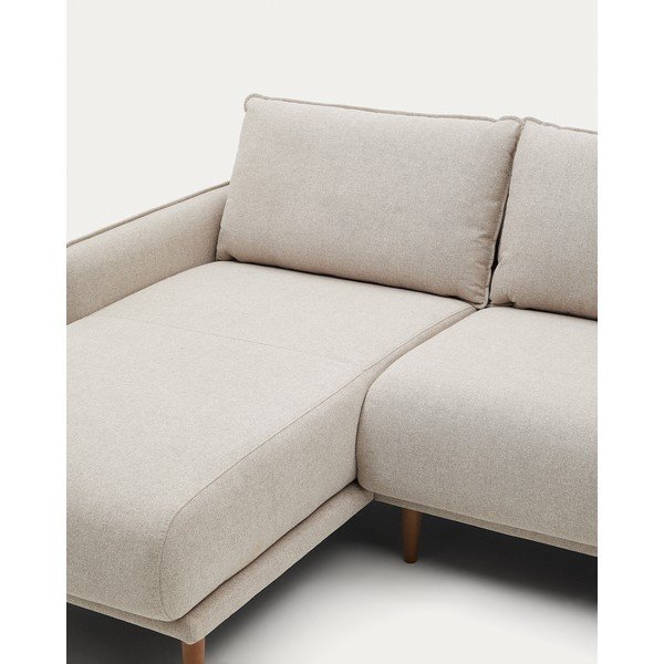 Kampinė sofa smėlio spalvos (kintama) Carlota – Kave Home-image-4