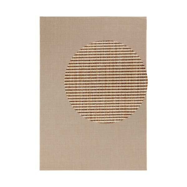 Smėlio spalvos lauko kilimas Bougari Match, 160 x 230 cm