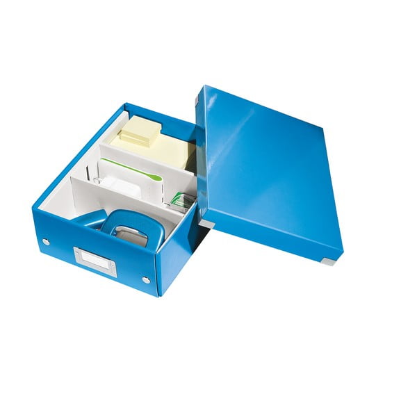 Mėlyna dėžutė su organizatoriumi Click&Store - Leitz-image-4