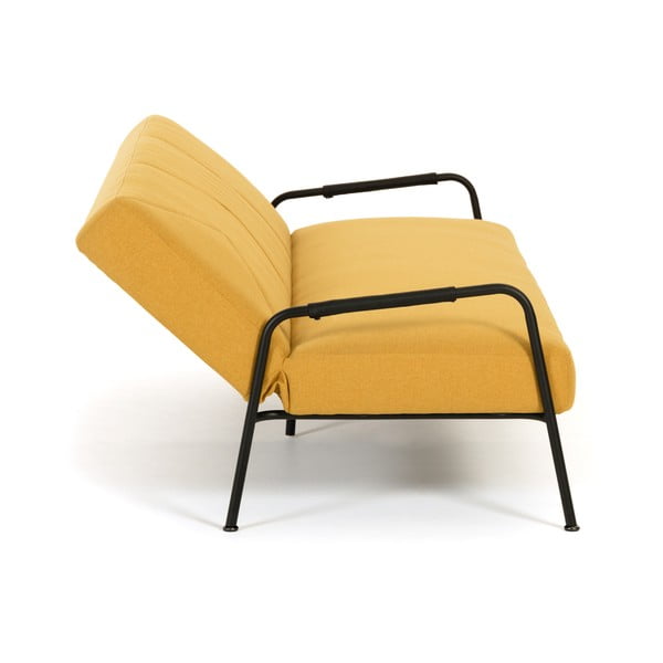 Geltonos spalvos sofa-lova Kave Home Neiela-image-4