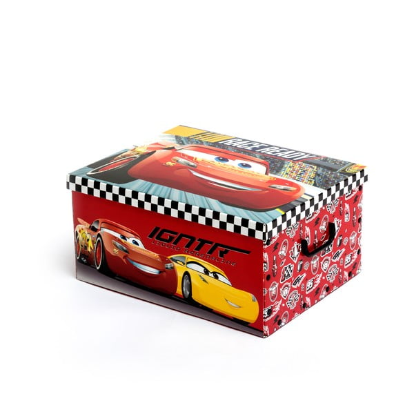 "InnovaGoods Cars" sulankstoma žaislų saugojimo dėžė "Toy Boy", 50 x 39 cm