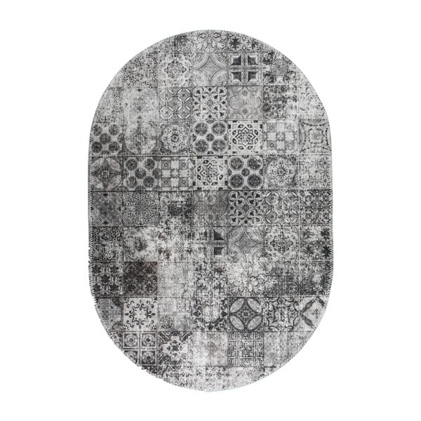 Skalbiamas kilimas pilkos spalvos 160x230 cm – Vitaus