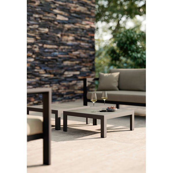 Sodo šoninis staliukas 65x65 cm Kubinis – Diphano-image-1