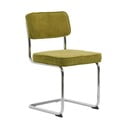 Iš velveto valgomojo kėdė žalios spalvos Rupert – Unique Furniture