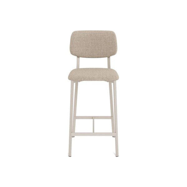 Smėlio spalvos iš audinio baro taburėtės 2 vnt. (sėdynės aukštis 68,5 cm) Alison – Actona-image-3