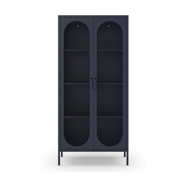 Spintelė tamsiai mėlynos spalvos 80x170 cm Diora – Marckeric