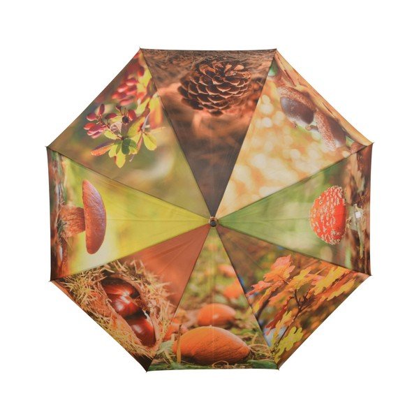 Skėtis su rudeniniu dizainu "Esschert Design", ø 120 cm-image-1