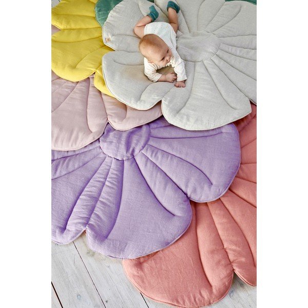 Kreminis kūdikių žaidimų kilimėlis Sandy Lily - Moi Mili-image-2