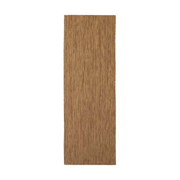 Rudos spalvos lauko kilimas 80x250 cm Mira 1450 – Ayyildiz Carpets