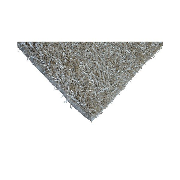 Pilkos ir smėlio spalvos kilimas "Webtappeti Shaggy", 75 x 155 cm-image-1