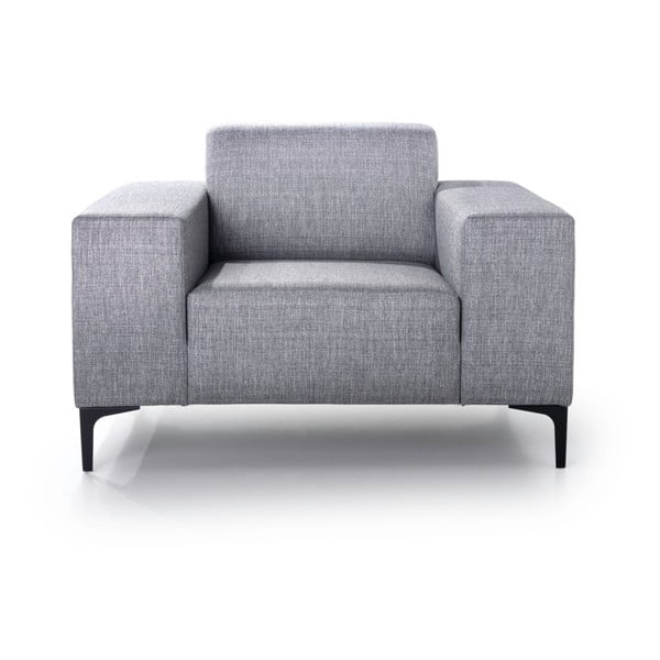 Šviesiai pilkas krėslas Scandic Diva-image-2