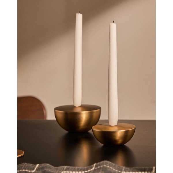 Iš metalo žvakidė Quira – Kave Home-image-1