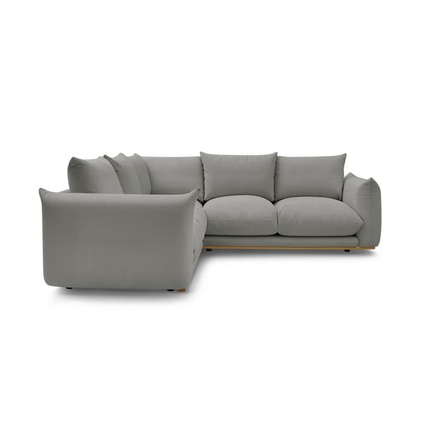 Kampinė sofa pilkos spalvos Ernest – Bobochic Paris-image-3