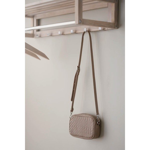 Iš ąžuolo masyvo sieninė lentyna natūralios spalvos su lentyna Confetti – Rowico-image-4